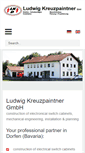 Mobile Screenshot of kreuzpaintner.org